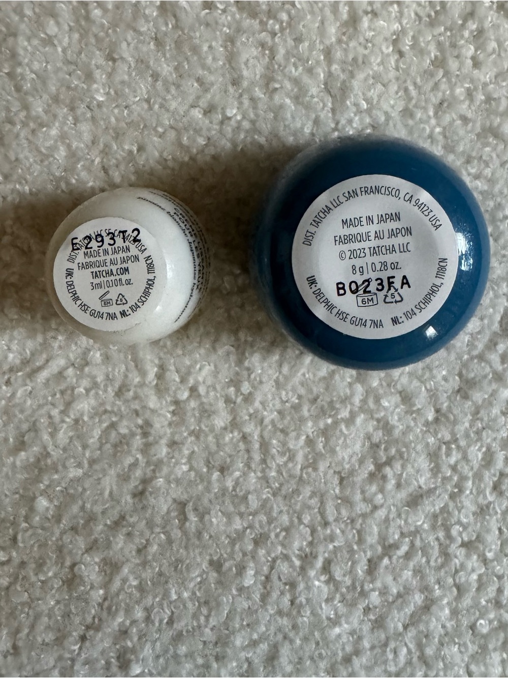 TATCHA Silk Peony Eye Cream (.10 fl oz) & indigo cleansing balm (.28oz) - Picture 3 of 5